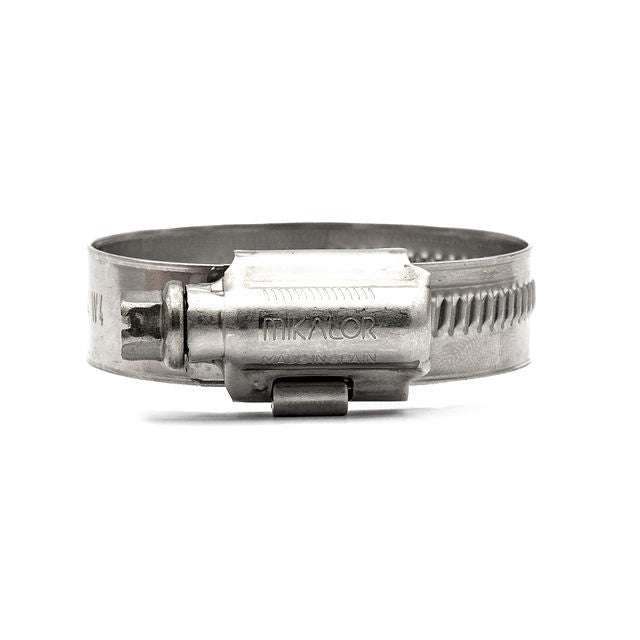 Mikalor | High Torque ASFA Worm Drive Hose Clamps | 16mm Band Width | W4 304 Stainless Steel 25.0mm - 45.0mm (0.98-1.77in) - HCL Fasteners EU - Image 4