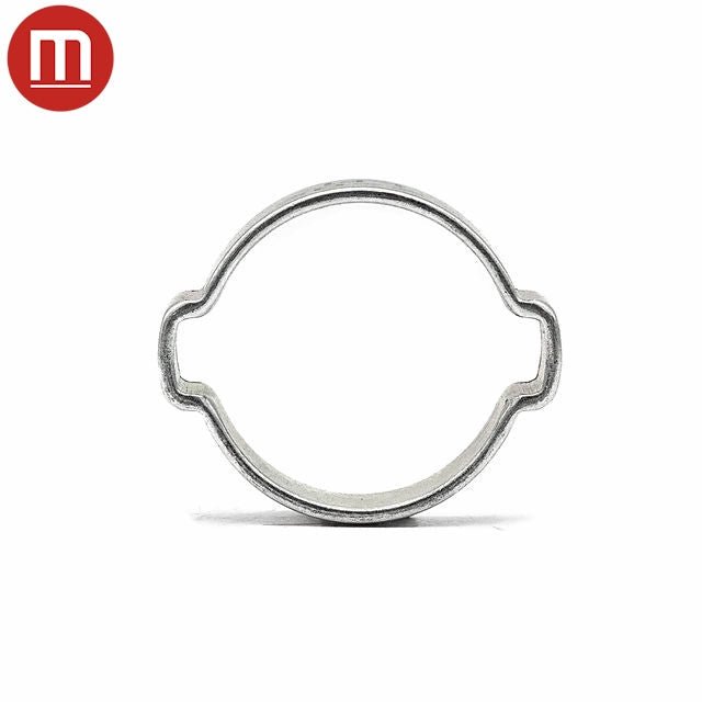 Mikalor | Double Pinch (Ear) Hose Clamps | W1 Zinc Plated Steel | Tamper Proof 5.0mm - 7.0mm (0.20-0.28in) - HCL Fasteners EU - Image 2