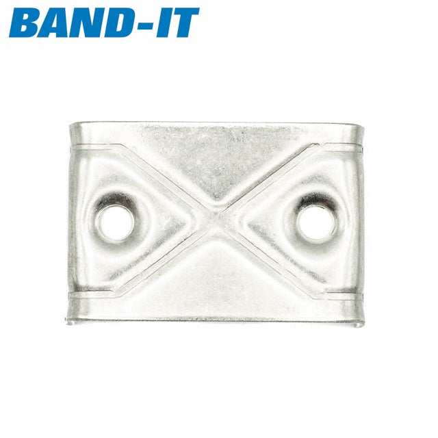 Band-It | Bevestigingsbeugel voor borden | 2 bouten, rechte poot | 201 roestvrij staal - HCL Fasteners EU - Afbeelding 3