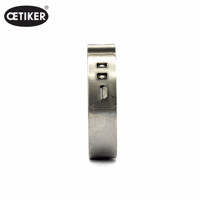 Oetiker plynulá ušná svorka – W: 7 mm – priemer 48,3–51,5 mm 304SS – HCL Clamping USA – STEPLESS-48.3-51.5-304SS