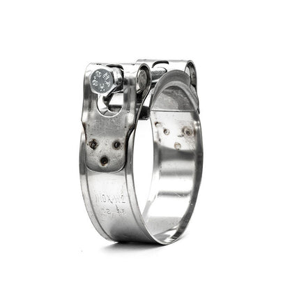 Atlantic | Heavy Duty Hose Clamp | Bolt & Barrel | W2 | 430 Stainless Steel Band 26.0mm - 28.0mm (1.02-1.10in) - HCL Fasteners EU - Image 1