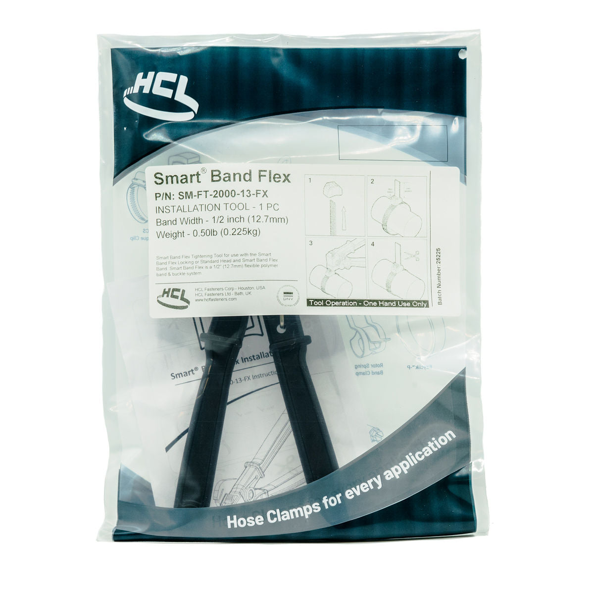 HCL | Manual Fitting Tool | Smart® Band Flex (PIM Free Strap) | 2000 Type | With Cutter - HCL Fasteners EU - Image 5