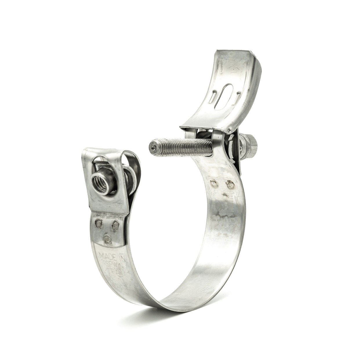 Mikalor | SUPRA Heavy Duty Hose Clamp | Bolt & Barrel Construction | W4 304 Stainless Steel 17.0mm - 19.0mm (0.67-0.75in) - HCL Fasteners EU - Image 2