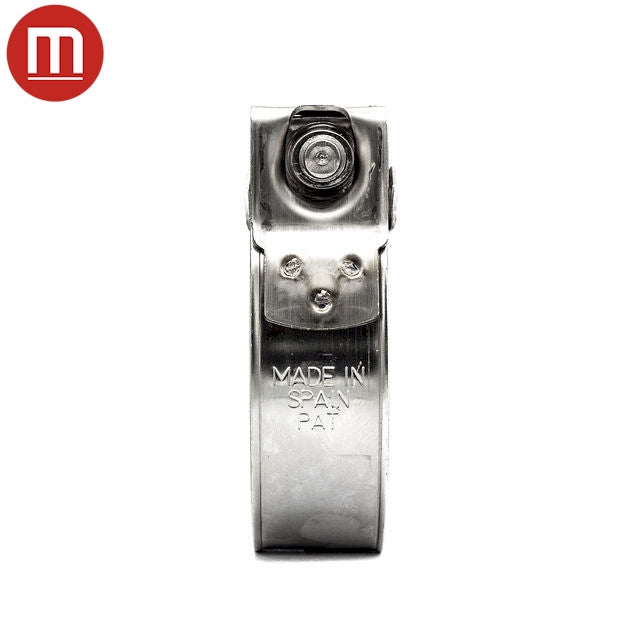 Mikalor | SUPRA Heavy Duty Hose Clamp | Bolt & Barrel Construction | W4 304 Stainless Steel 17.0mm - 19.0mm (0.67-0.75in) - HCL Fasteners EU - Image 5