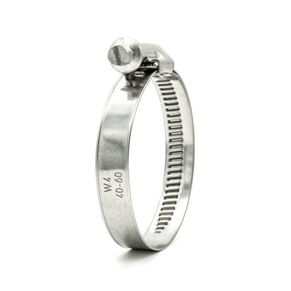 Norma | Torro Worm Drive Hose Clamp | 12mm Band Width | W4 | 304 Stainless Steel 16.0mm - 27.0mm (0.63-1.06in) - HCL Fasteners EU - Image 1