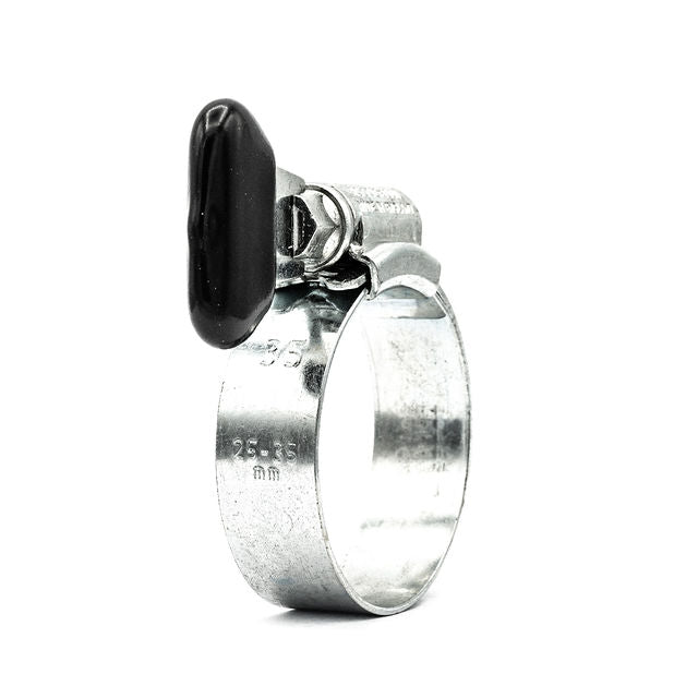 JCS | Wing Screw Worm Drive Hose Clip | W1 Zinc Plated Steel 9.5mm - 12.0mm (0.37-0.47in) - HCL Fasteners EU - Image 1