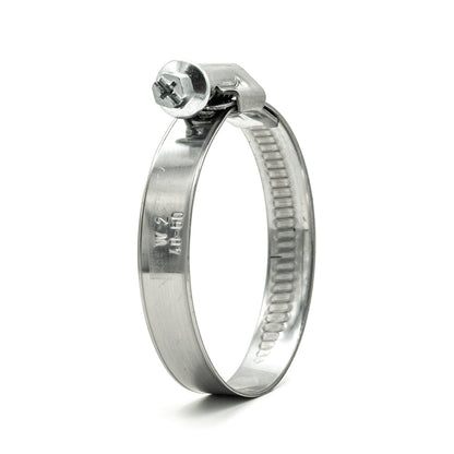 Norma | Torro Worm Drive Hose Clamp | 12mm Wide | W2 | 430 Stainless Steel Band 16.0mm - 27.0mm (0.63-1.06in) - HCL Fasteners EU - Image 1