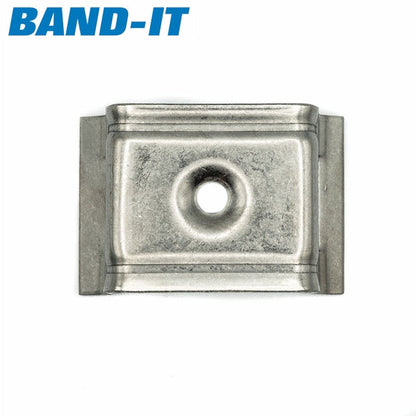 Band-It | Sign Fixing Bracket | 1 Bolt Straight Leg | 201 Stainless Steel - HCL Fasteners EU - Image 2