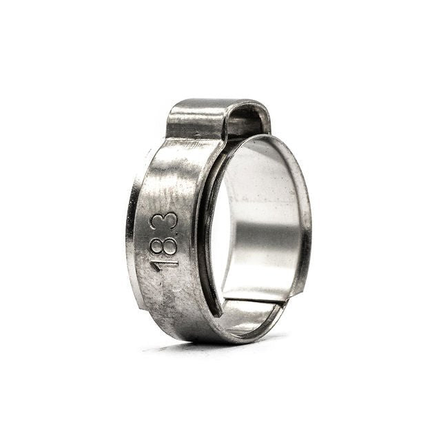 Einzelner Schlauchschelle – 14–16,3 mm – 304SS – Innenring – HCL Clamping USA – SEC-IR-14.W4