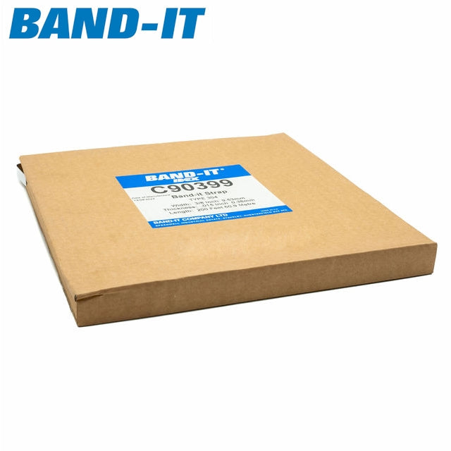 Band-It | Light Duty Metal Strapping | W4 304 Stainless Steel | Corrosion Resistant | 61m Reels 9.52mm (0.37in) / 61m Reel - HCL Fasteners EU - Image 2