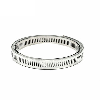 HCL | Worm Drive Hose Clamp DIY Kit | 14mm Perforated Band Width | W2 Material | 430SS Band Reel (Part of Kit) FC4010 - HCL Fasteners EU - Image 2