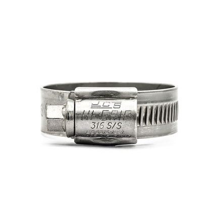 JCS| Hi-Grip Worm Drive Hose Clip | BSi Standard | Kite Marked | W5 316 Stainless Steel 9.5mm - 12.0mm (0.37-0.47in) - HCL Fasteners EU - Image 4