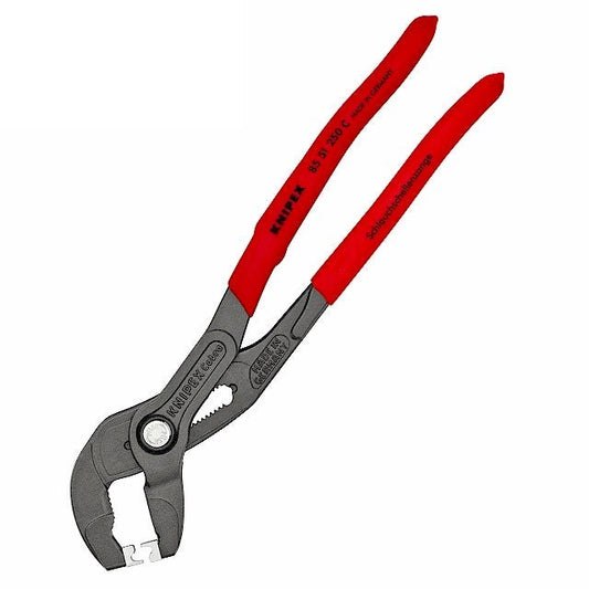Alicates para abrazaderas KNIPEX para abrazaderas Clic/Cobra - Longitud 250 mm - HCL Clamping USA- MT-KX-EZM-250