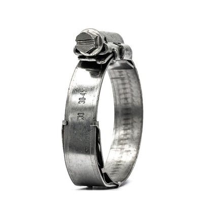 Mikalor | Constant Tension ASFA-S Worm Drive Hose Clamps | 12mm Wide | W3 430SS Band 304SS Screw 16.0mm - 27.0mm (0.63-1.06in) - HCL Fasteners EU - Image 1