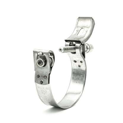 Mikalor | Supra Heavy Duty Hose Clamp | Bolt & Barrel | W2 | 430 Stainless Steel Band 17.0mm - 19.0mm (0.67-0.75in) - HCL Fasteners EU - Image 2