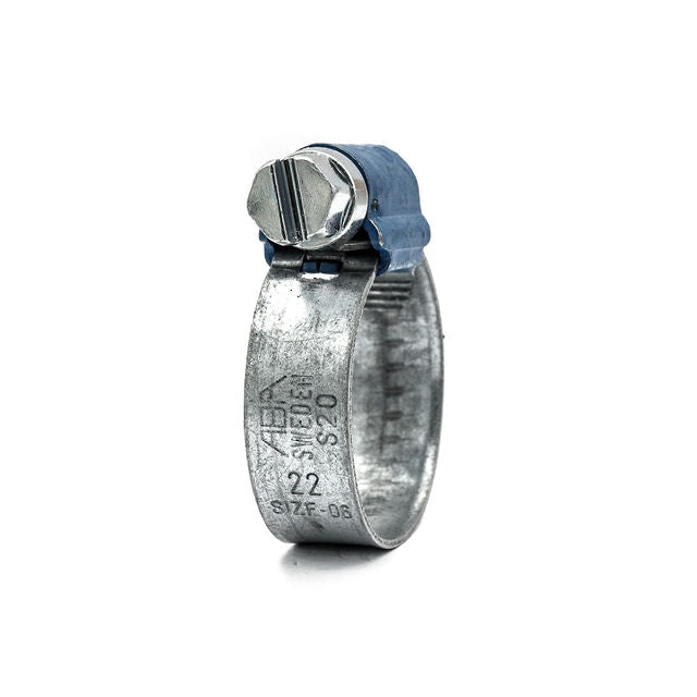 ABA | NOVA Worm Drive Hose Clip | 9mm Band Width | W1 Zinc Plated Steel 8.0mm - 14.0mm (0.31-0.55in) - HCL Fasteners EU - Image 1