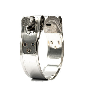 Atlantic | Heavy Duty Hose Clamp | Bolt & Barrel | W5 | 316 Stainless Steel Band | Naval Grade