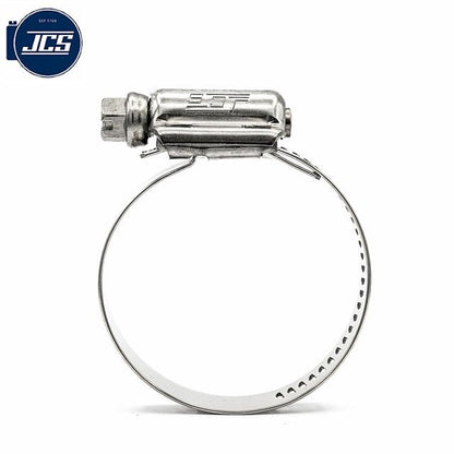 JCS | Hi-Torque Worm Drive Hose Clamps | 16mm Perforated Band | W4 304 Stainless Steel 20.0mm - 27.0mm (0.79-1.06in) - HCL Fasteners EU - Image 4