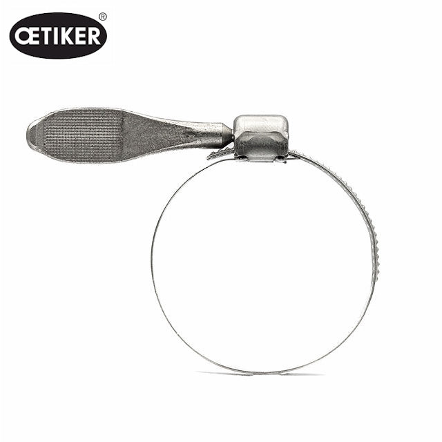 Oetiker | Mini Worm Drive Hose Clamp | With Wing | 5mm Wide | W4 304 Stainless Steel 7.0mm - 11.0mm - HCL Fasteners EU - Image 2
