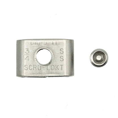 Band-It | Scru-Lokt csatlakozók | 301SS | Fém és acél pántokhoz (pántokhoz) alkalmas 6,35 mm - (0,25 hüvelyk) - HCL Fasteners EU - 5. kép