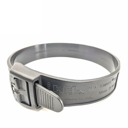 Nagy teherbírású műanyag kábelkötegelő - 32 mm-es Smart Tie - Hosszúság 550 mm (22 hüvelyk) - PA12 - HCL Clamping USA- ST-32PA12-550