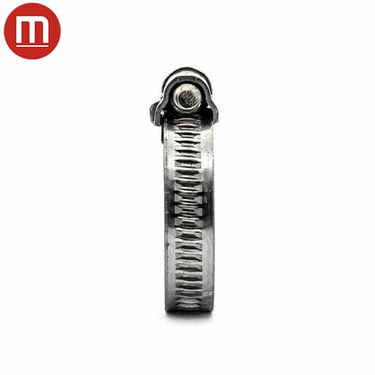 Mikalor | ASFA-L Worm Drive Hose Clamp | 9mm Embossed Band | W2 Material | 430SS Band 8.0mm - 16.0mm (0.31-0.63in) - HCL Fasteners EU - Image 4