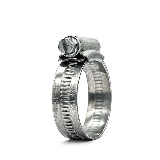 Fascetta stringitubo originale Jubilee - 9,5-12 mm - Acciaio zincato - HCL Clamping USA - WD-JUB-000