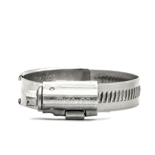 Mikalor | Constant Tension ASFA-S Worm Drive Hose Clamps | 12mm Wide | W4 304 Stainless Steel 16.0mm - 27.0mm (0.63-1.06in) - HCL Fasteners EU - Image 3