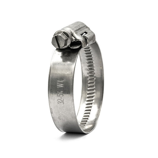 Mikalor | High Torque ASFA Worm Drive Hose Clamps | 16mm Band Width | W4 304 Stainless Steel 25.0mm - 45.0mm (0.98-1.77in) - HCL Fasteners EU - Image 1