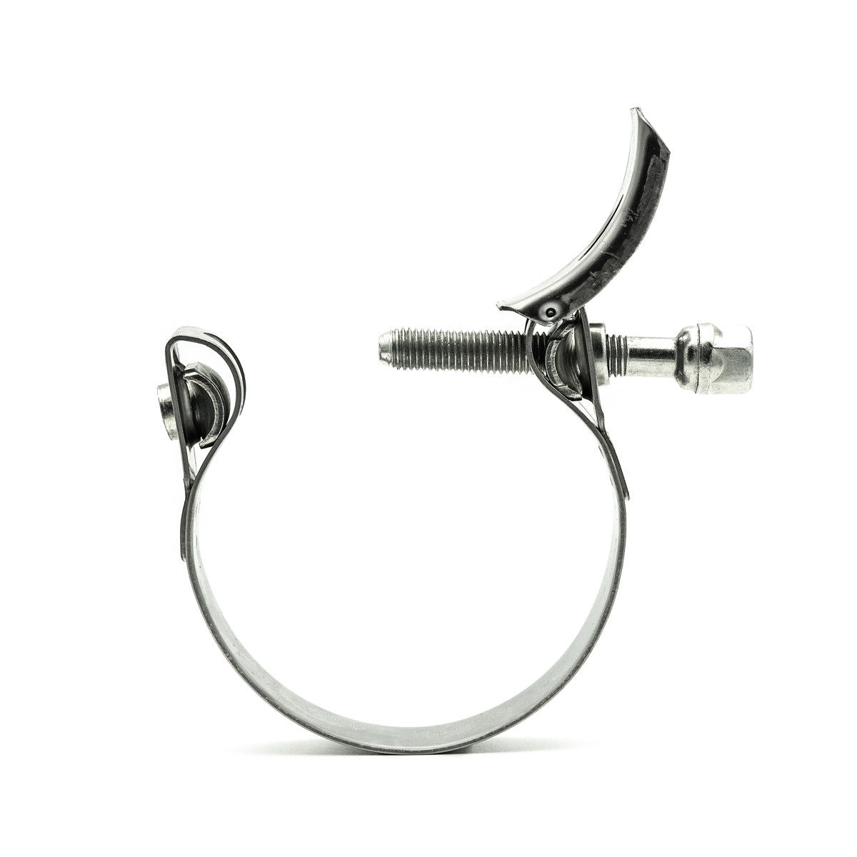 Mikalor | Fascetta stringitubo per impieghi gravosi Supra | Bullone e cilindro | W2  Fascetta in acciaio inossidabile 430 17,0 mm - 19,0 mm (0,67-0,75 pollici) - Elementi di fissaggio HCL UE - Immagine 4