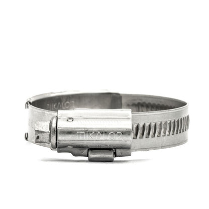 Mikalor | Constant Tension ASFA-S Worm Drive Hose Clamps | 12mm Wide | W4 304 Stainless Steel 16.0mm - 27.0mm (0.63-1.06in) - HCL Fasteners EU - Image 3