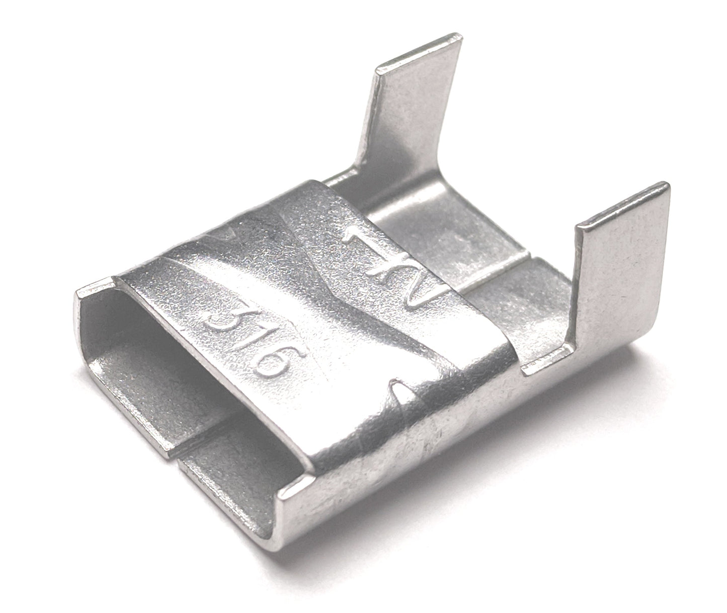 Band-It | Marine Grade Buckles (Seals) | 316 Stainless Steel | Suitable for 316 Steel Banding 6.35mm - (0.25in) - HCL Fasteners EU - Image 2