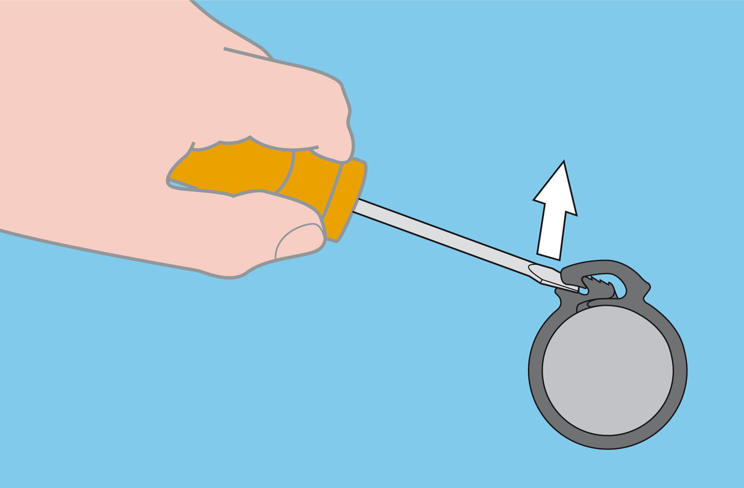 HCL | Manual Fitting Tool | For Ezyclik Polymer Snap Fit Hose Clips MT-EZP-LVT-01 - HCL Fasteners EU - Image 10