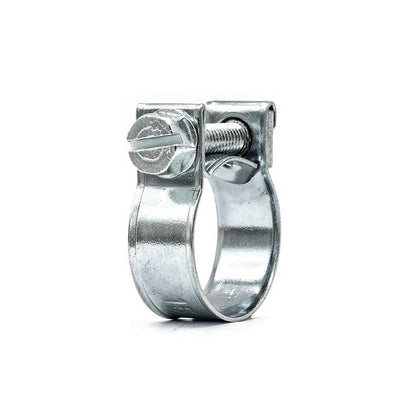 Opaska zaciskowa śrubowa – mini – rura benzynowa – 27–29 mm – ocynkowana – HCL Clamping USA –W1