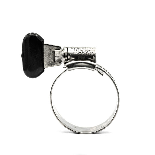 JCS | Wing Screw Worm Drive Hose Clip | W4 304 Stainless Steel 9.5mm - 12.0mm (0.37-0.47in) - HCL Fasteners EU - Image 3