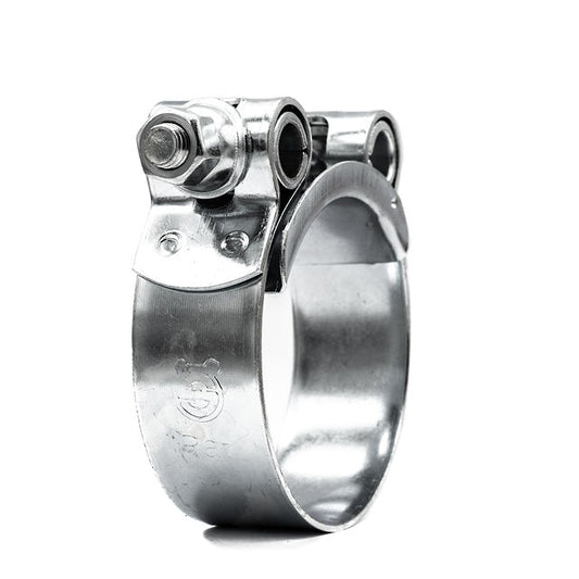 Mikalor | SUPER Heavy Duty Hose Clamp | Bolt & Barrel Construction | W1 Zinc Plated Steel 17.0mm - 19.0mm (0.67-0.75in) - HCL Fasteners EU - Image 1