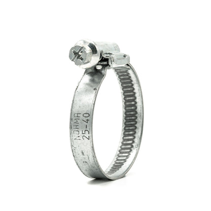 Norma | Torro Worm Drive Hose Clamp | 9mm Wide | W2 Material | 430SS Band 8.0mm - 16.0mm (0.31-0.63in) - HCL Fasteners EU - Image 1