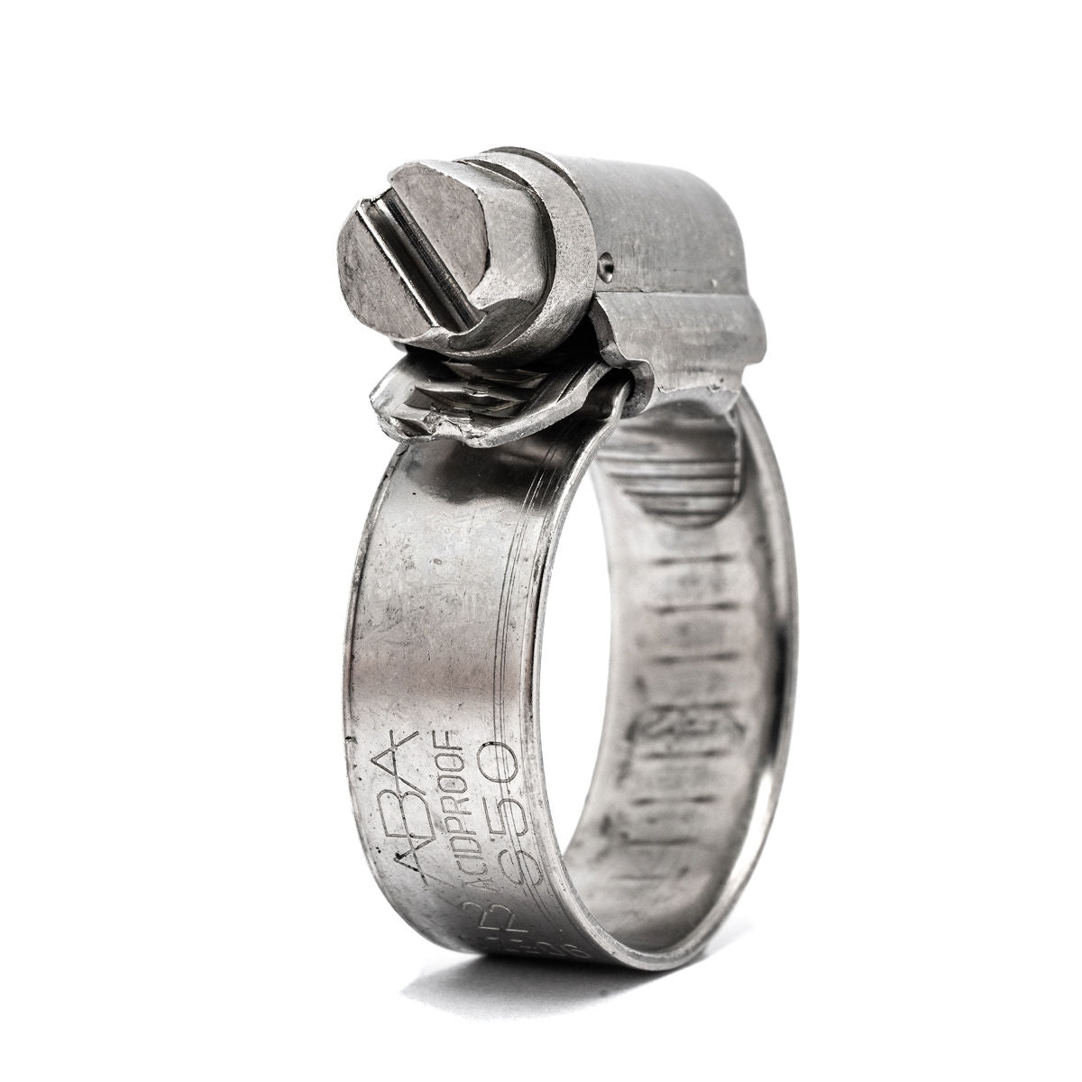 ABA | NOVA Worm Drive Hose Clip | 9mm Band Width | W5 316 Stainless Steel 8.0mm - 14.0mm (0.31-0.55in) - HCL Fasteners EU - Image 1