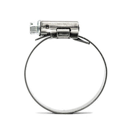 Mikalor | Clemă pentru furtun cu transmisie melcată ASFA-S | Bandă embosată de 12 mm | W2  Bandă din oțel inoxidabil 430 16,0 mm - 27,0 mm (0,63-1,06 in) - Elemente de fixare HCL UE - Imaginea 2