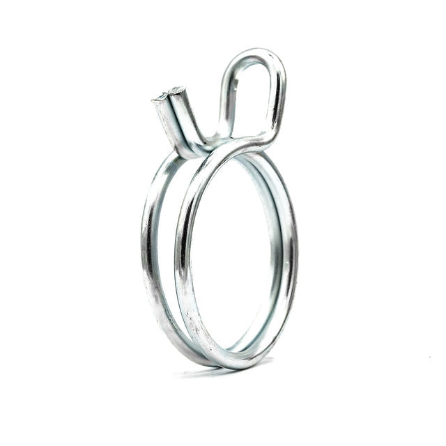 Mollfam Double Wire Spring Hose Clamp - Galvanised Steel for Secure Connections 5.8mm - 6.4mm (0.22-0.25in) - HCL Fasteners EU - Image 1