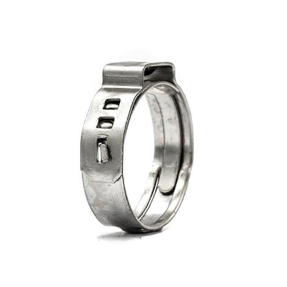 Clemă pentru furtun cu o singură ureche - Zero Leak - 9,8-12,3 mm - 304SS - HCL Clamping USA- ZLEC-12.W4