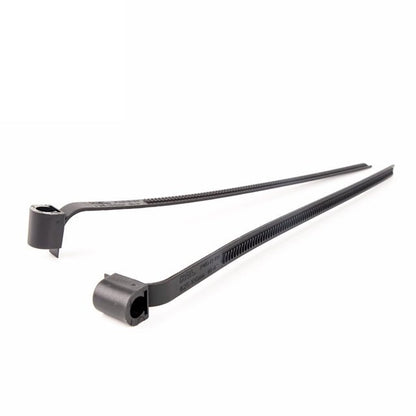 HCL Ezyclamp | Plastic Worm Drive Hose Clamp | Black | 12.7mm Band Width | PA66 Nylon | Wing or Hex Screw 25.0mm - 50.0mm (0.98-1.97in) - HCL Fasteners EU - Image 4