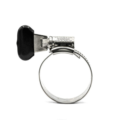 JCS | Wing Screw Worm Drive Hose Clip | W4 304 Stainless Steel 9.5mm - 12.0mm (0.37-0.47in) - HCL Fasteners EU - Image 3