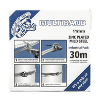 Jubilee | Multiband Worm DriveHose Clamp DIY Kit | Šírka 11 mm | W1 | Skrutka, rýchloupínanie alebo šesťhranná hlava