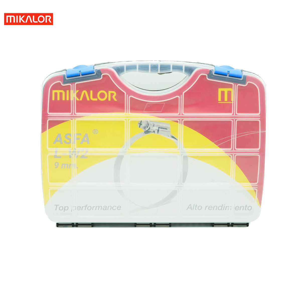 Mikalor | ASFA-L Worm Drive Hose Clamp Assortment Kit | 9mm Band Width | W2 430SS Band | 110 pcs 3503211 - HCL Fasteners EU - Image 2