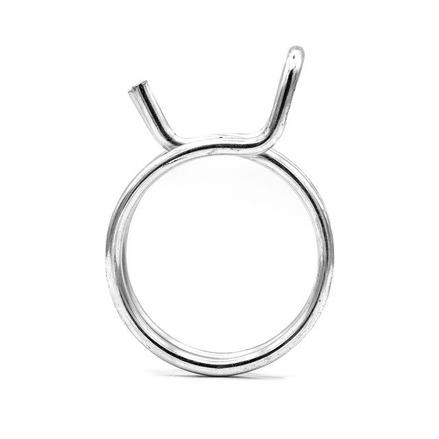 Mollfam Dvojitá drôtená pružinová hadicová svorka – pozinkovaná oceľ pre bezpečné spojenia 5,8 mm – 6,4 mm (0,22–0,25 palca) – HCL Fasteners EU – Obrázok 2