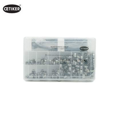 Oetiker | Stepless Ear Hose Clamp Assortment Kit | W4 304 Stainless Steel | 301 pcs 18500075 - HCL Fasteners EU - Image 2