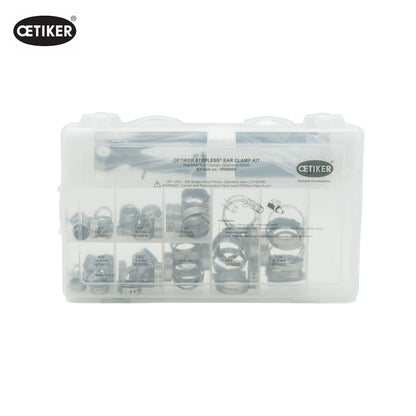 Oetiker | Stepless Ear Hose Clamp Assortment Kit | W4 304 Stainless Steel | 81 pcs 18500060 - HCL Fasteners EU - Image 2
